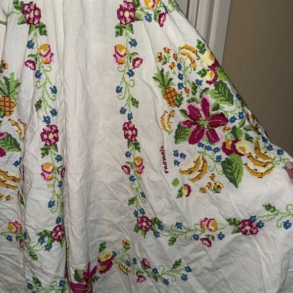 Farm Rio Tropical Romance Floral Maxi Dress size medium - Picture 7 of 11